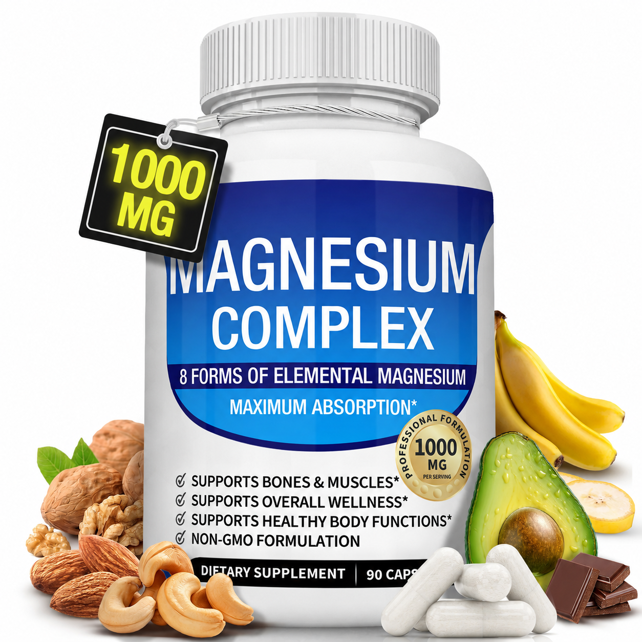 Magnesium Complex – 8 Bioavailable Forms