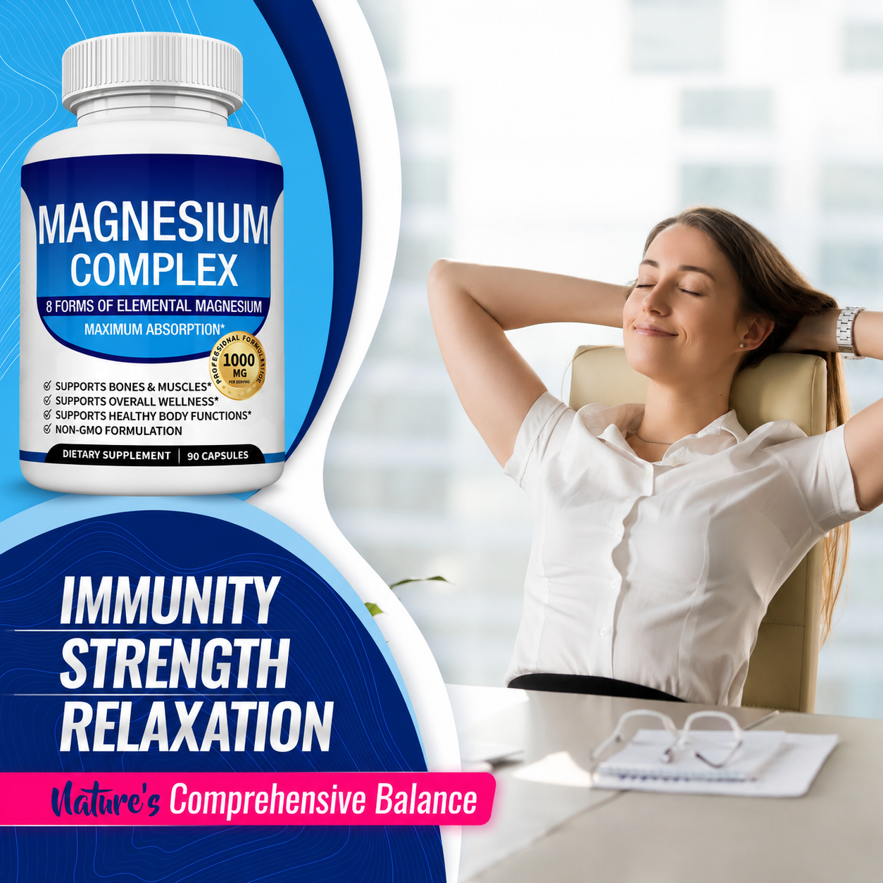 Magnesium Complex – 8 Bioavailable Forms