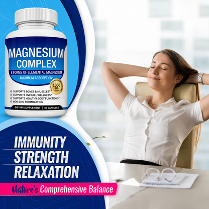 Magnesium Complex – 8 Bioavailable Forms