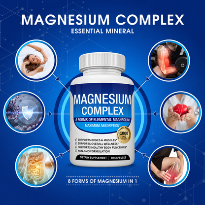 Magnesium Complex – 8 Bioavailable Forms