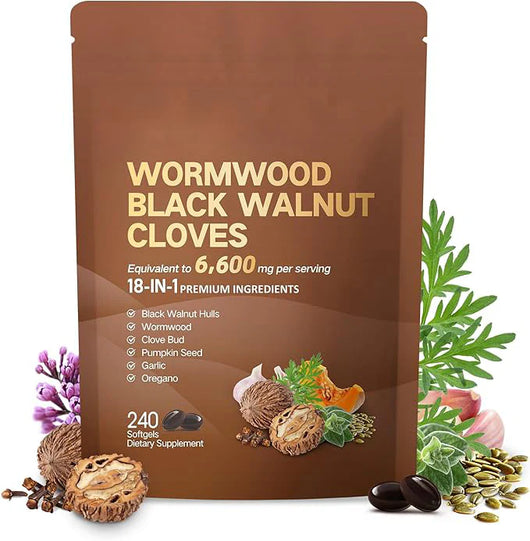 Wormwood Black Walnut Clove Capsules