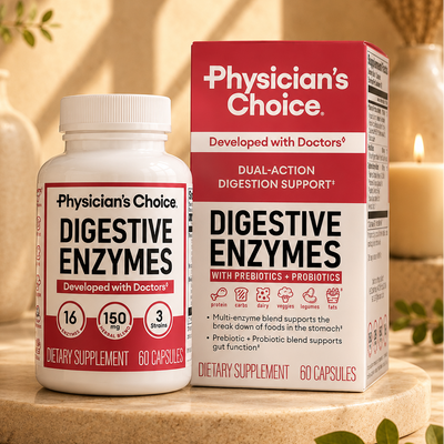 Digestive Enzymes + Probiotics + Prebiotics