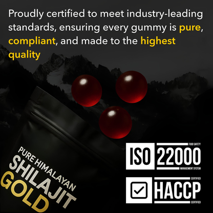 Pure Himalayan Shilajit Gummies
