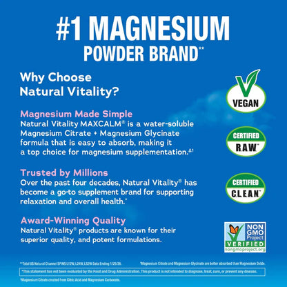 LAAMS WELLNESS MAX CALM Magnesium Powder