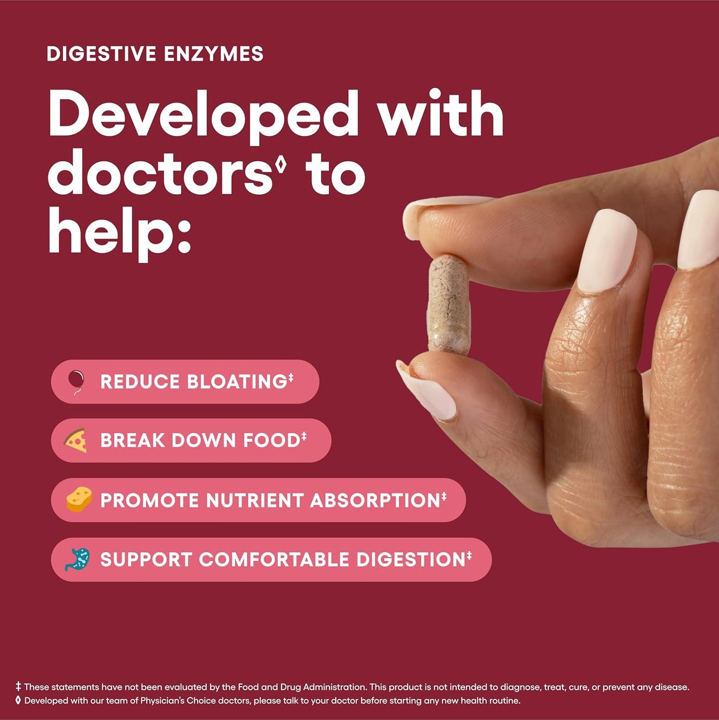 Digestive Enzymes + Probiotics & Prebiotics