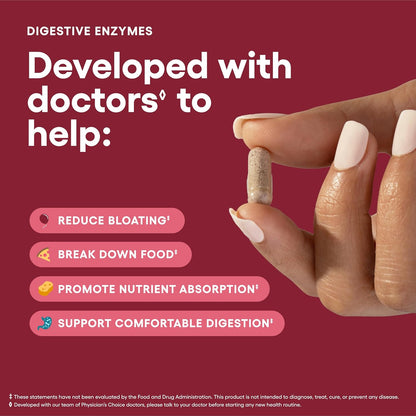 Digestive Enzymes + Probiotics & Prebiotics
