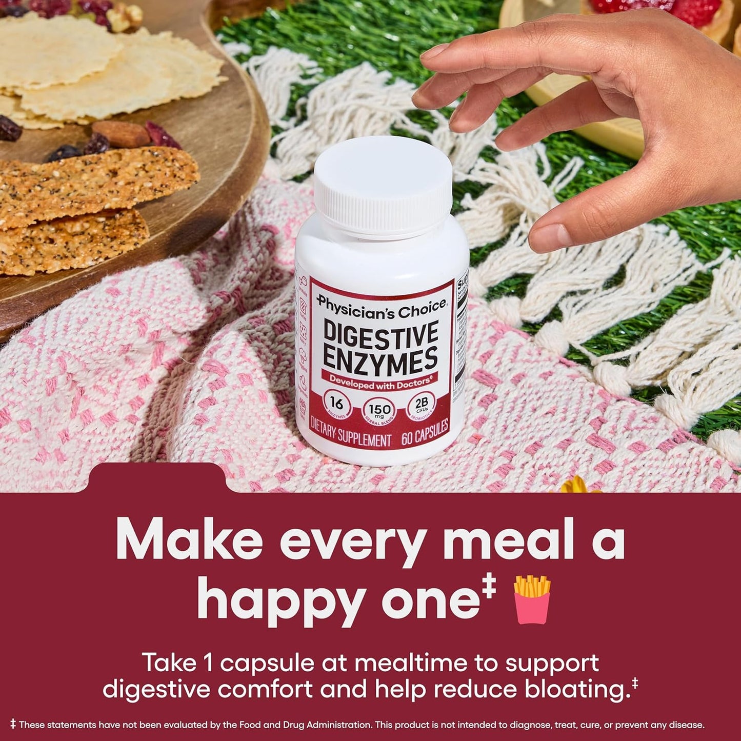 Digestive Enzymes + Probiotics & Prebiotics